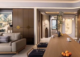 山海湾160㎡ 宋式混搭
